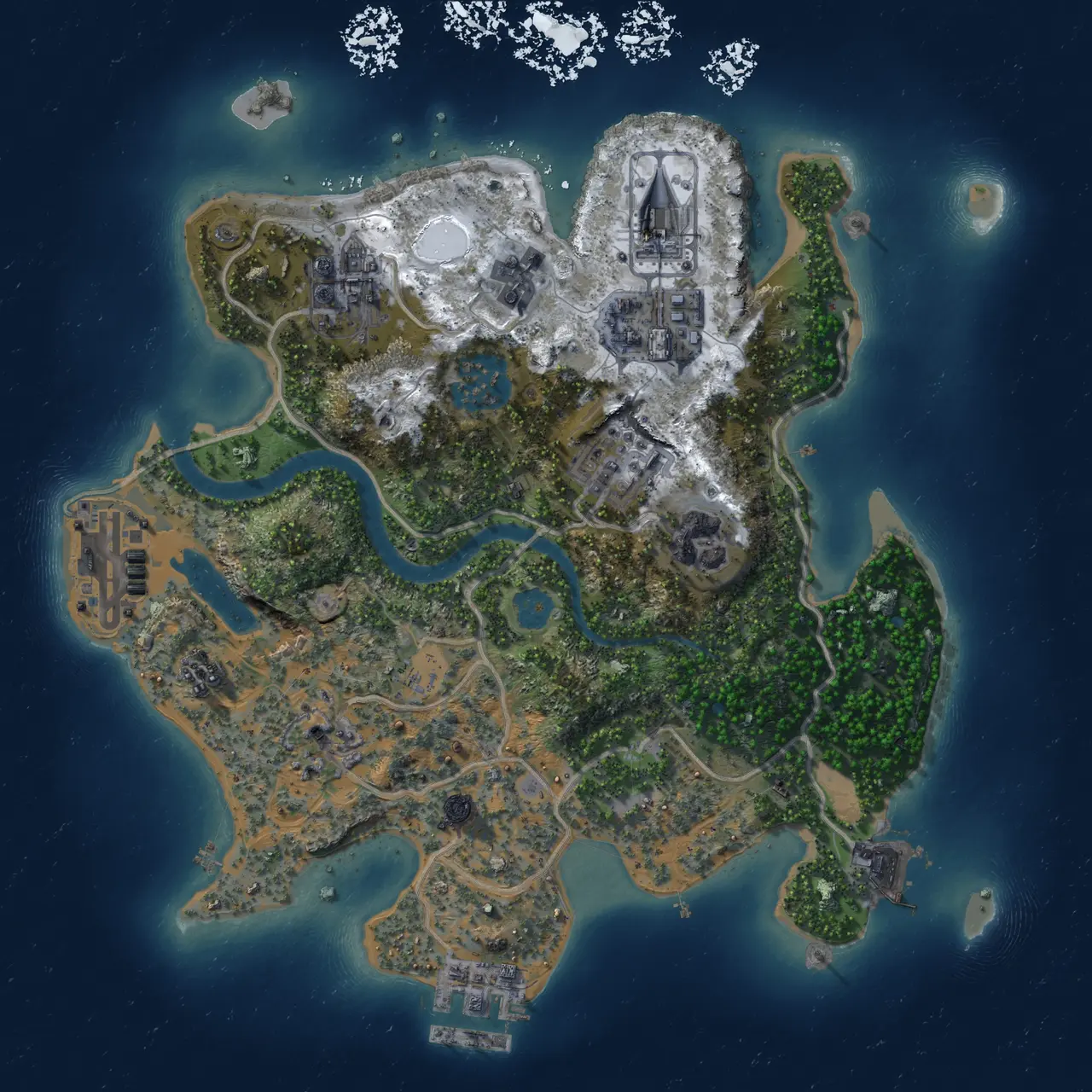 Rust Map: Custom Map