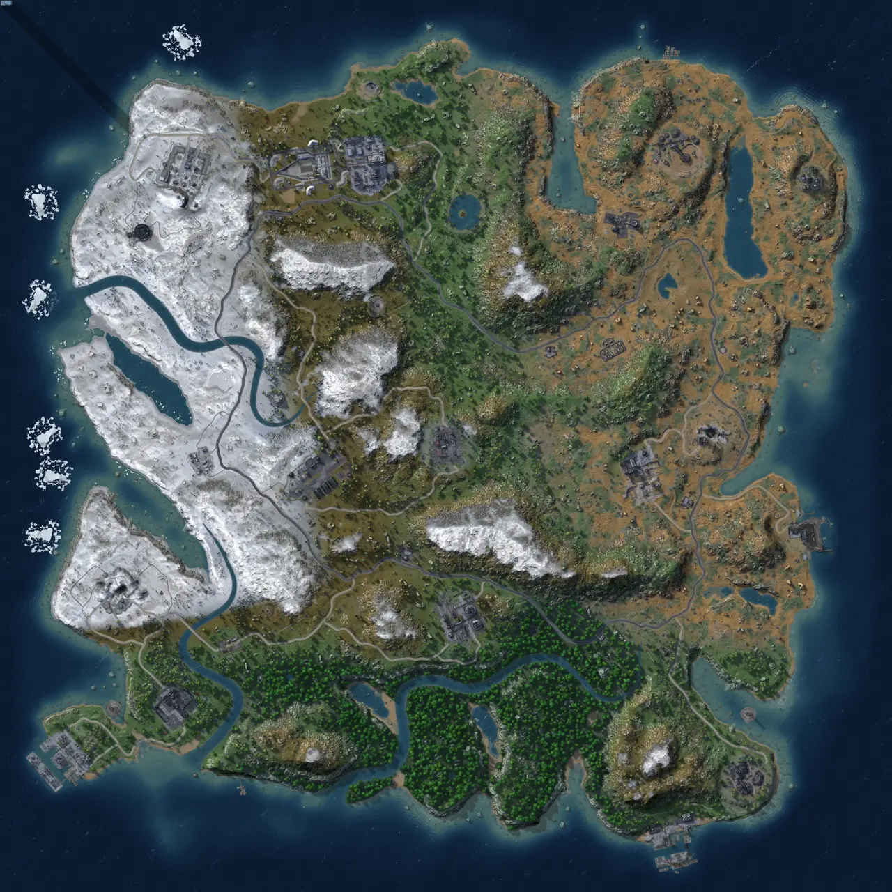 Rust Map: Custom Map