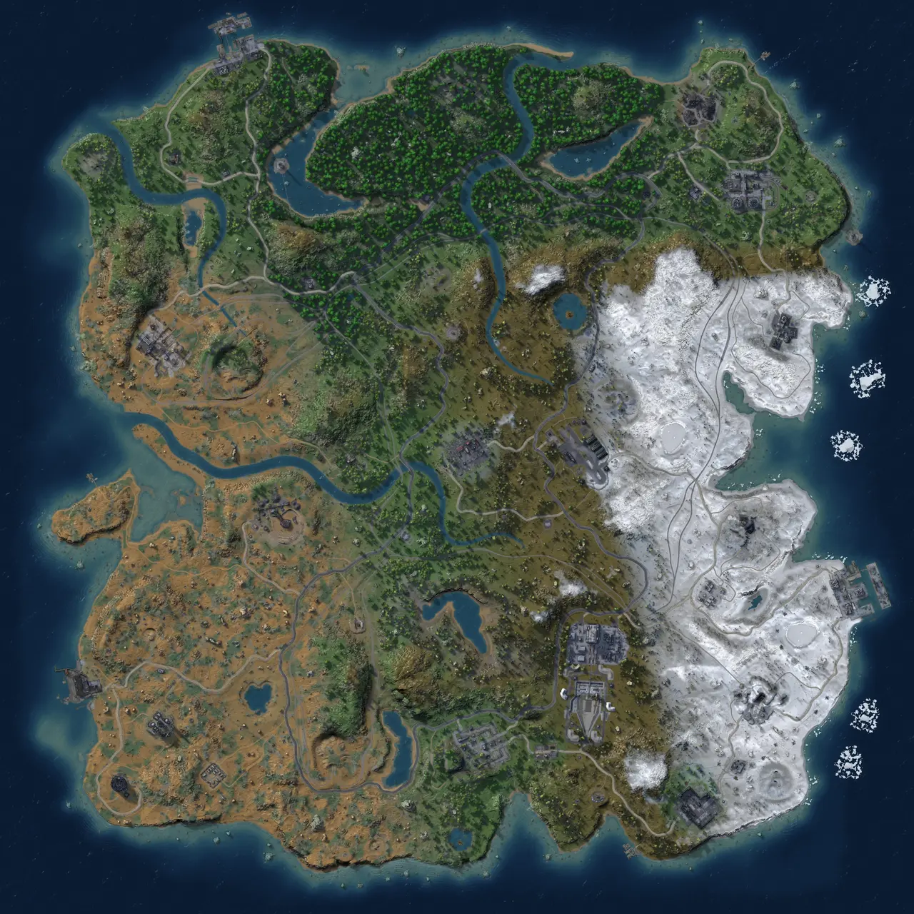 Rust Map: Custom Map