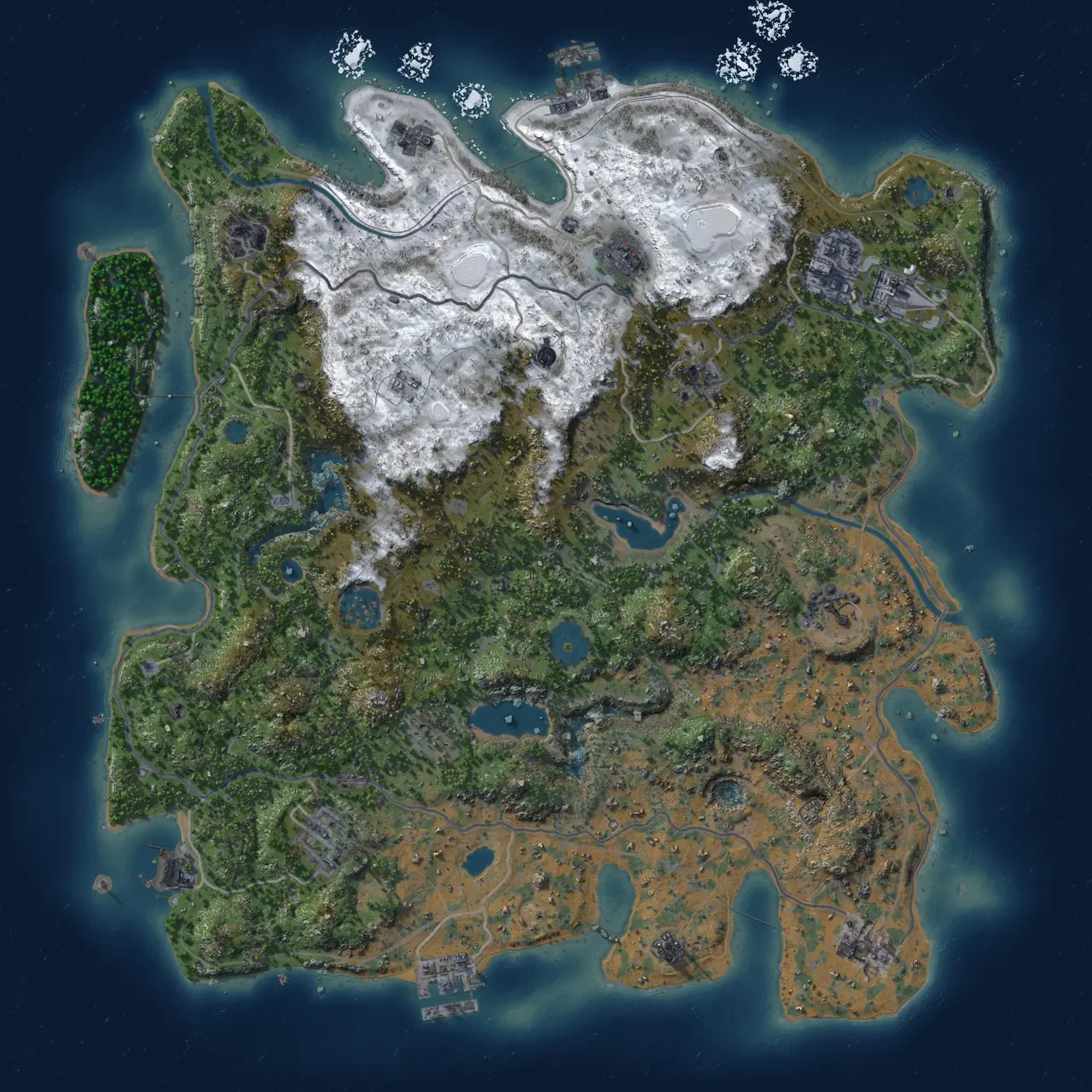 Rust Map: Custom Map