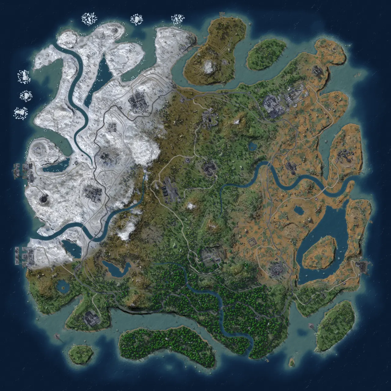 Rust Map: Custom Map