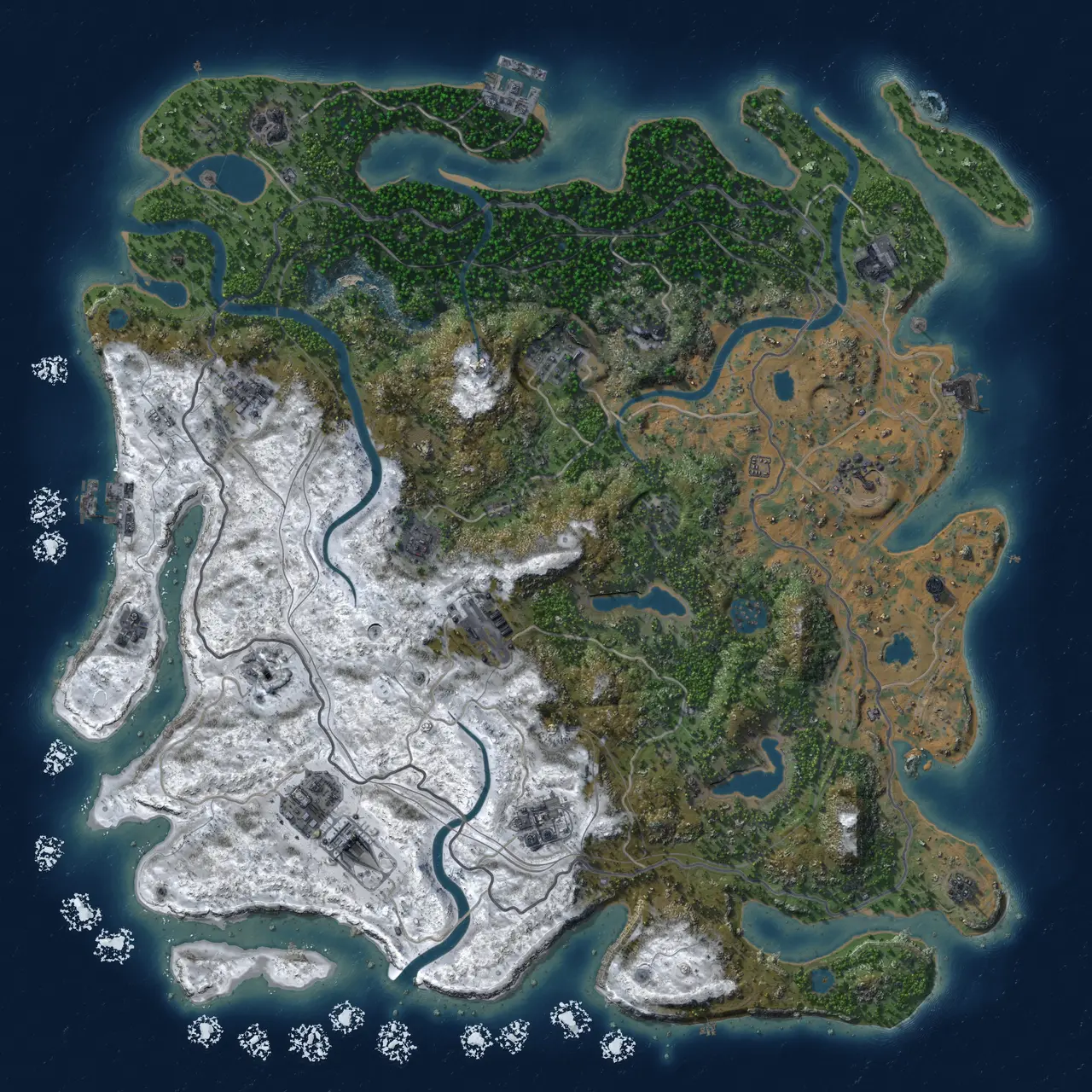 Rust Map: Custom Map