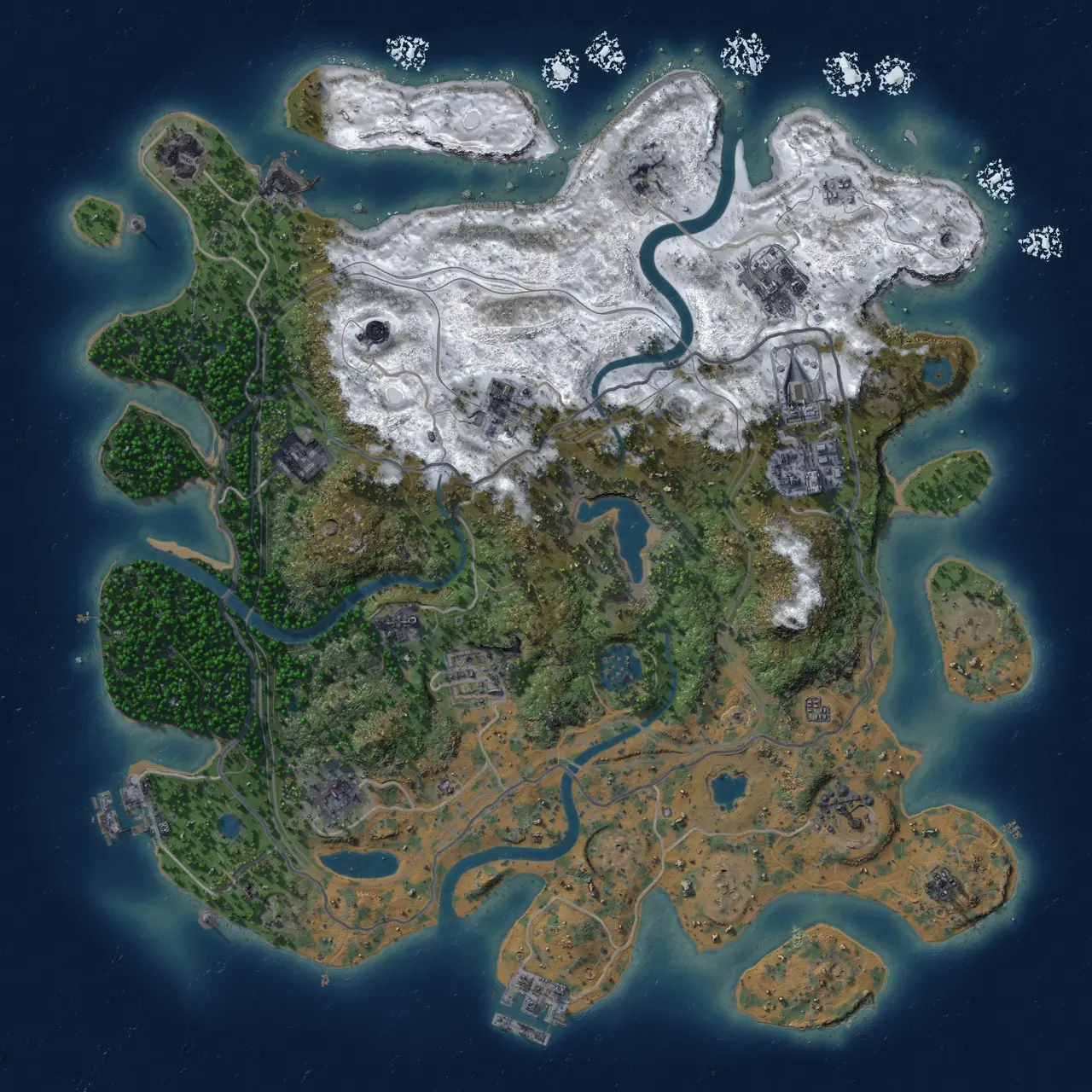 Rust Map: Custom Map