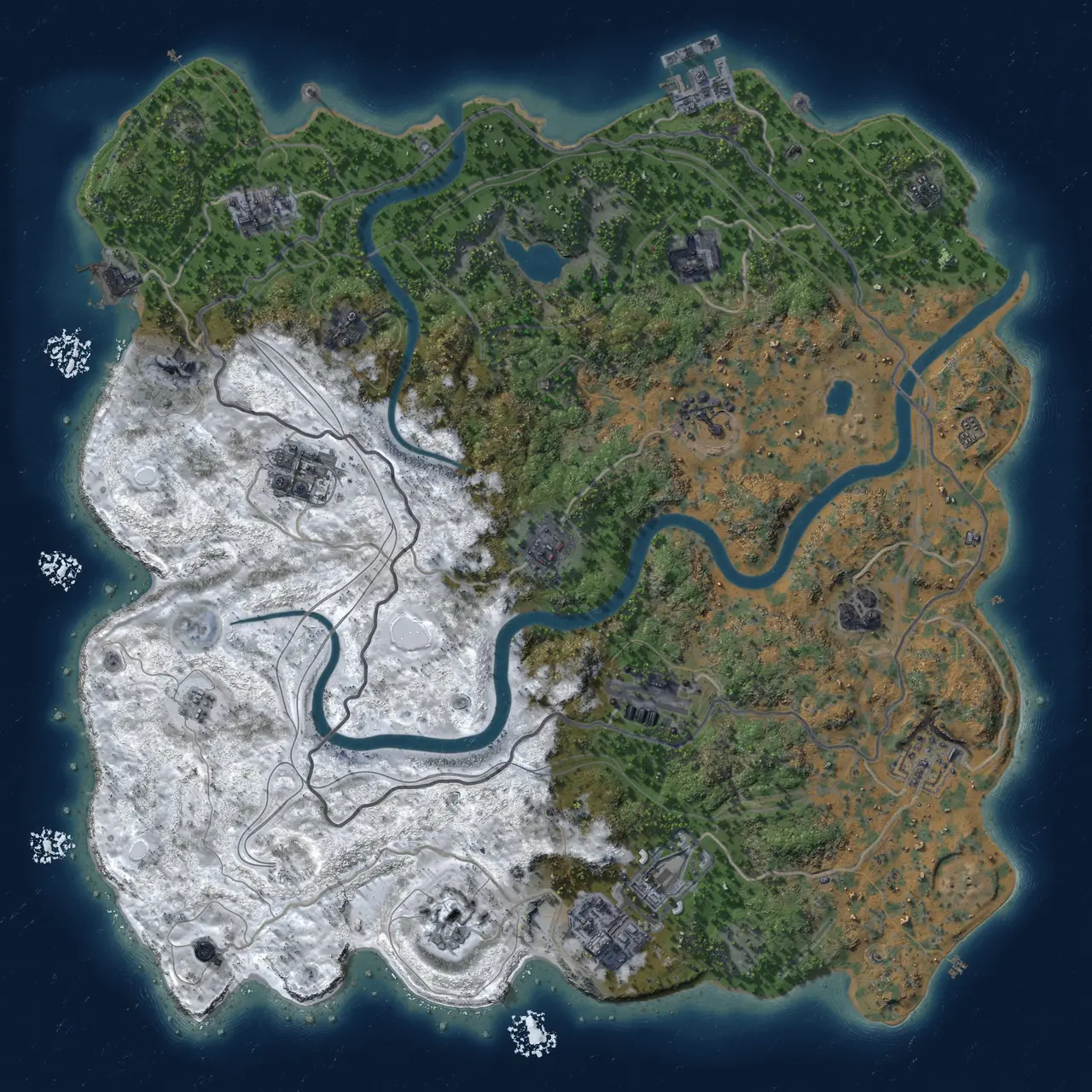 Rust Map: Custom Map