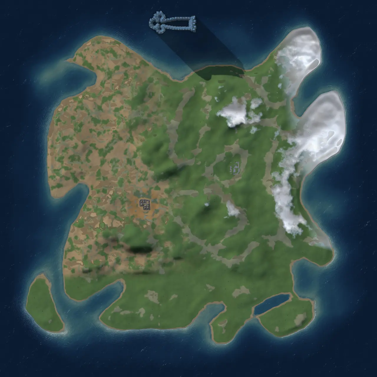 Rust Map: Custom Map