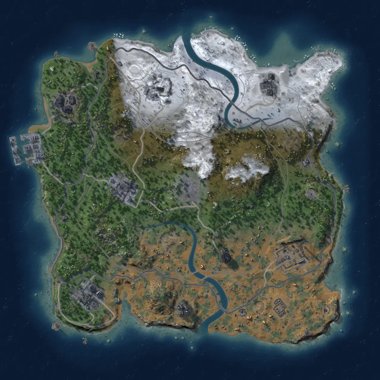 Rust Map: Custom Map