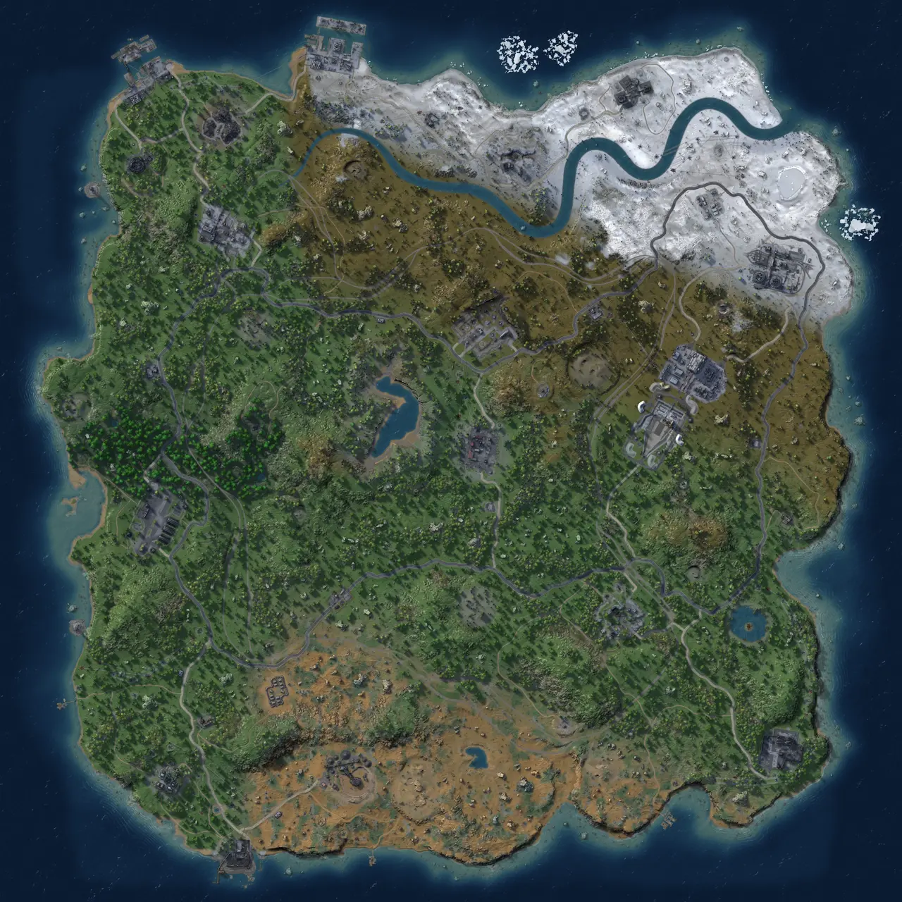 Rust Map: Custom Map