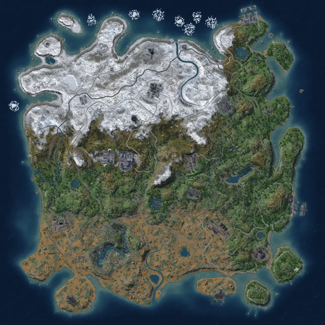 Rust Map: Custom Map
