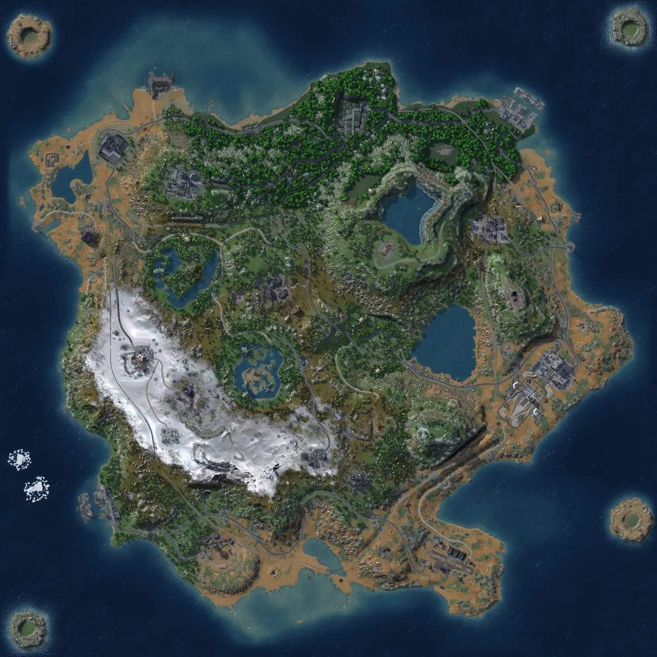 Rust Map: Custom Map