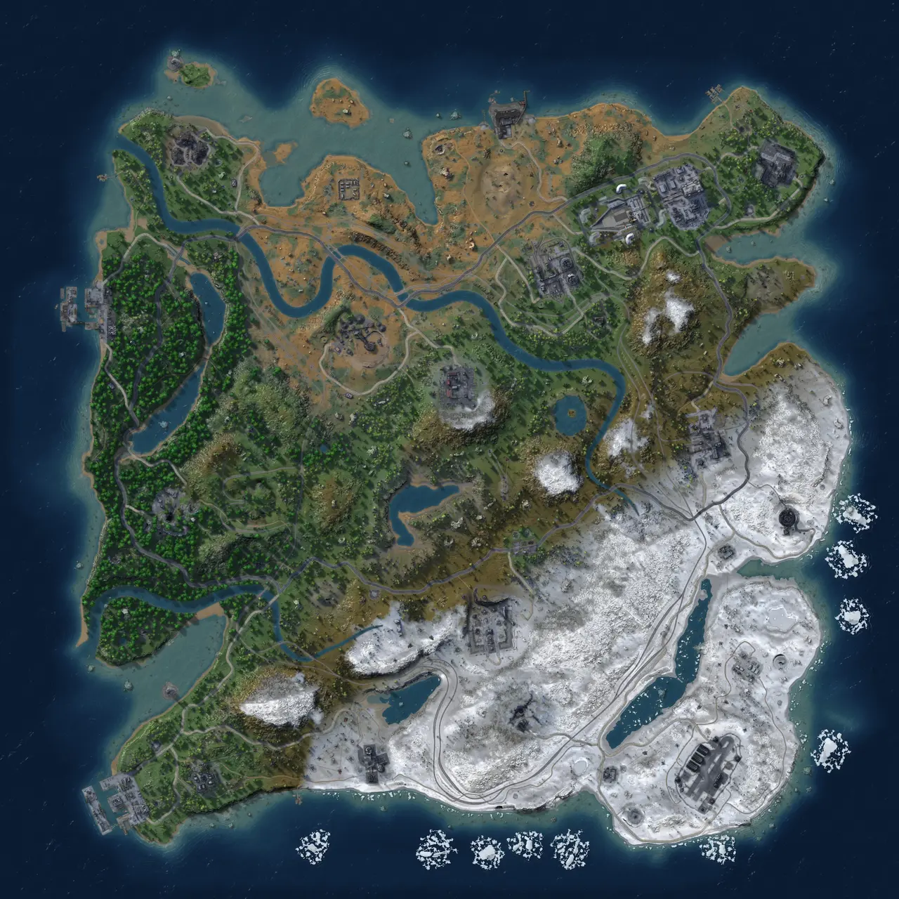 Rust Map: Custom Map
