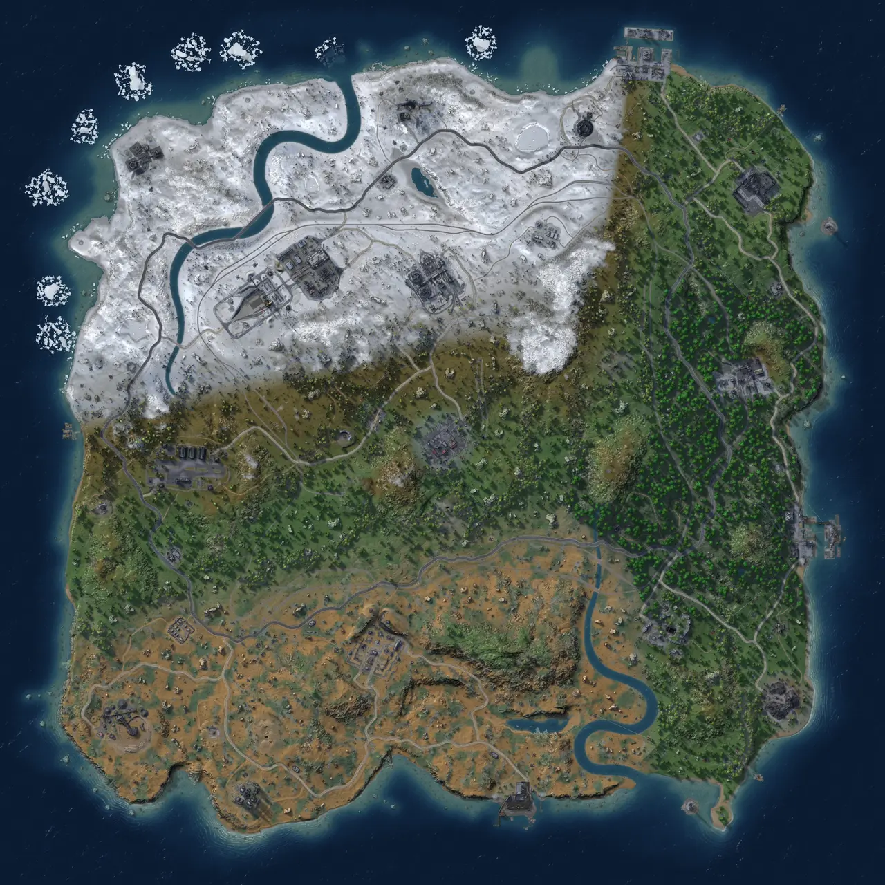 Rust Map: Custom Map
