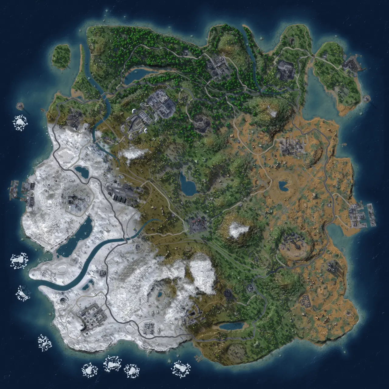 Rust Map: Custom Map