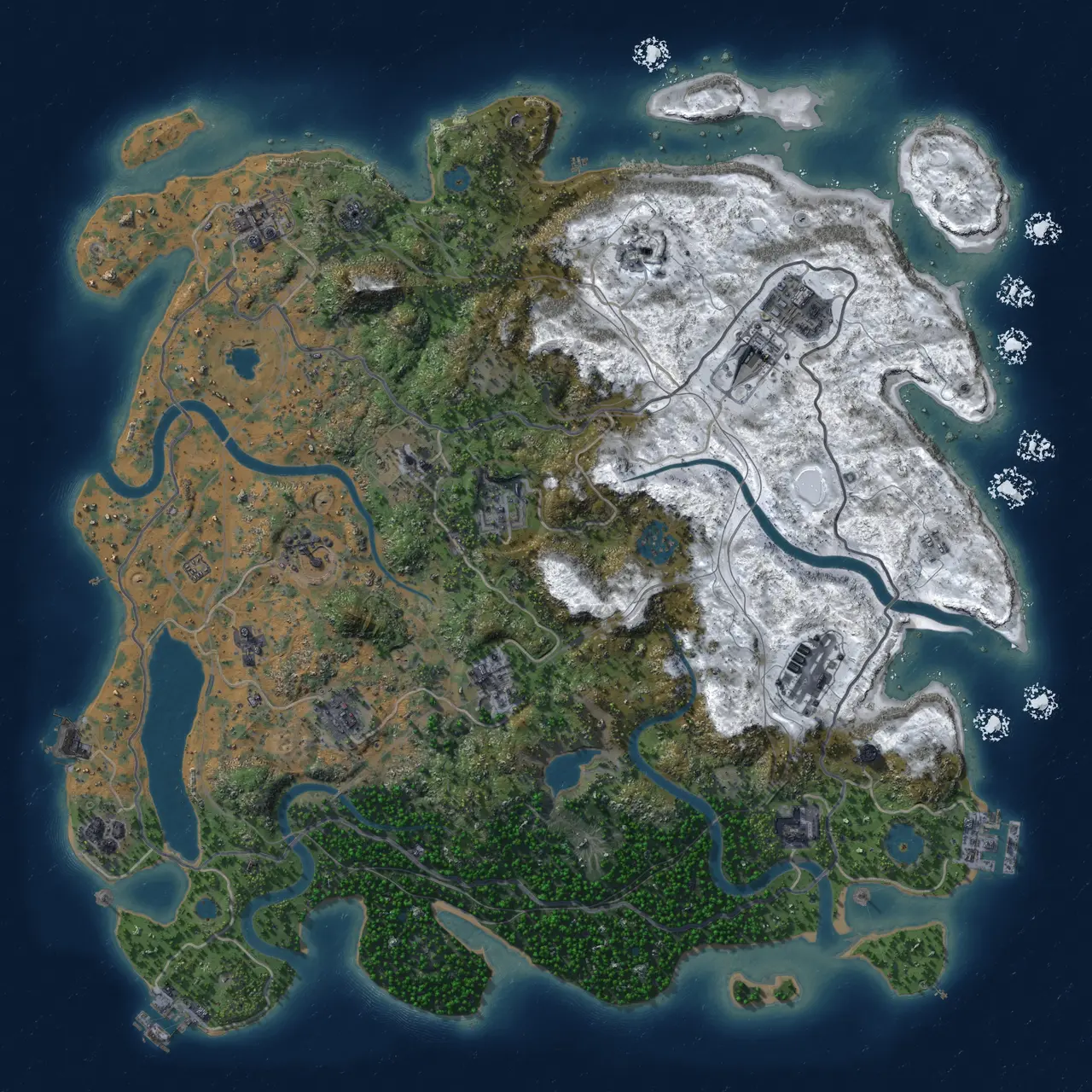 Rust Map: Custom Map