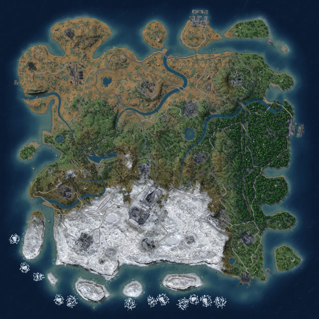 Rust Map: Custom Map