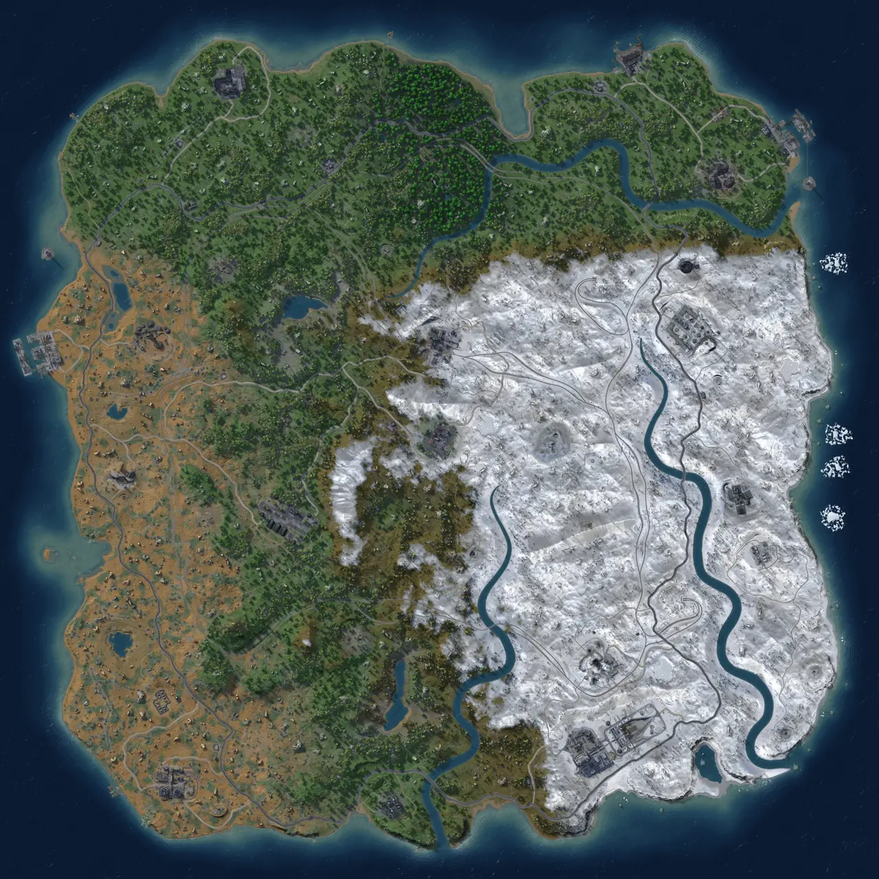 Rust Map: Custom Map