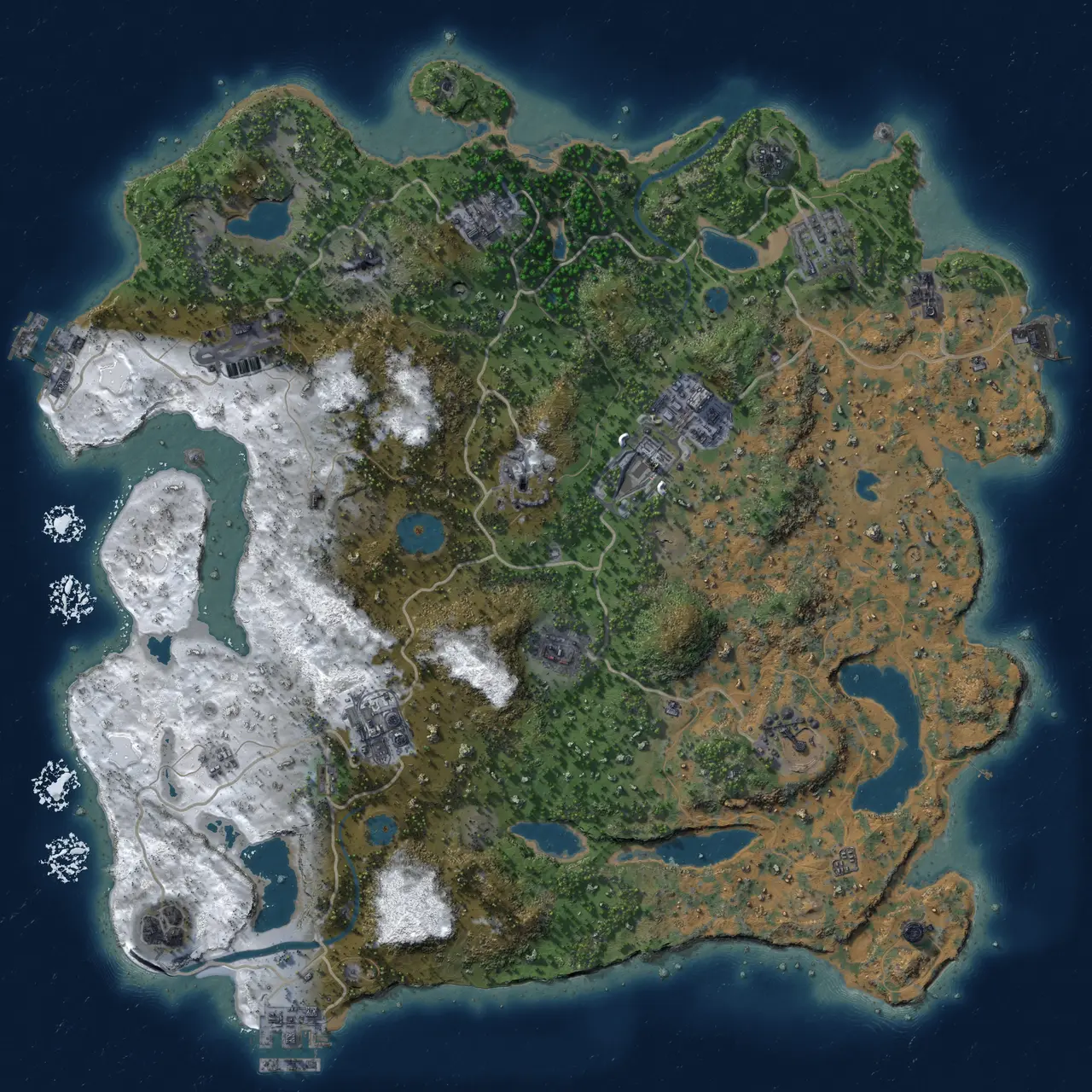 Rust Map: Custom Map