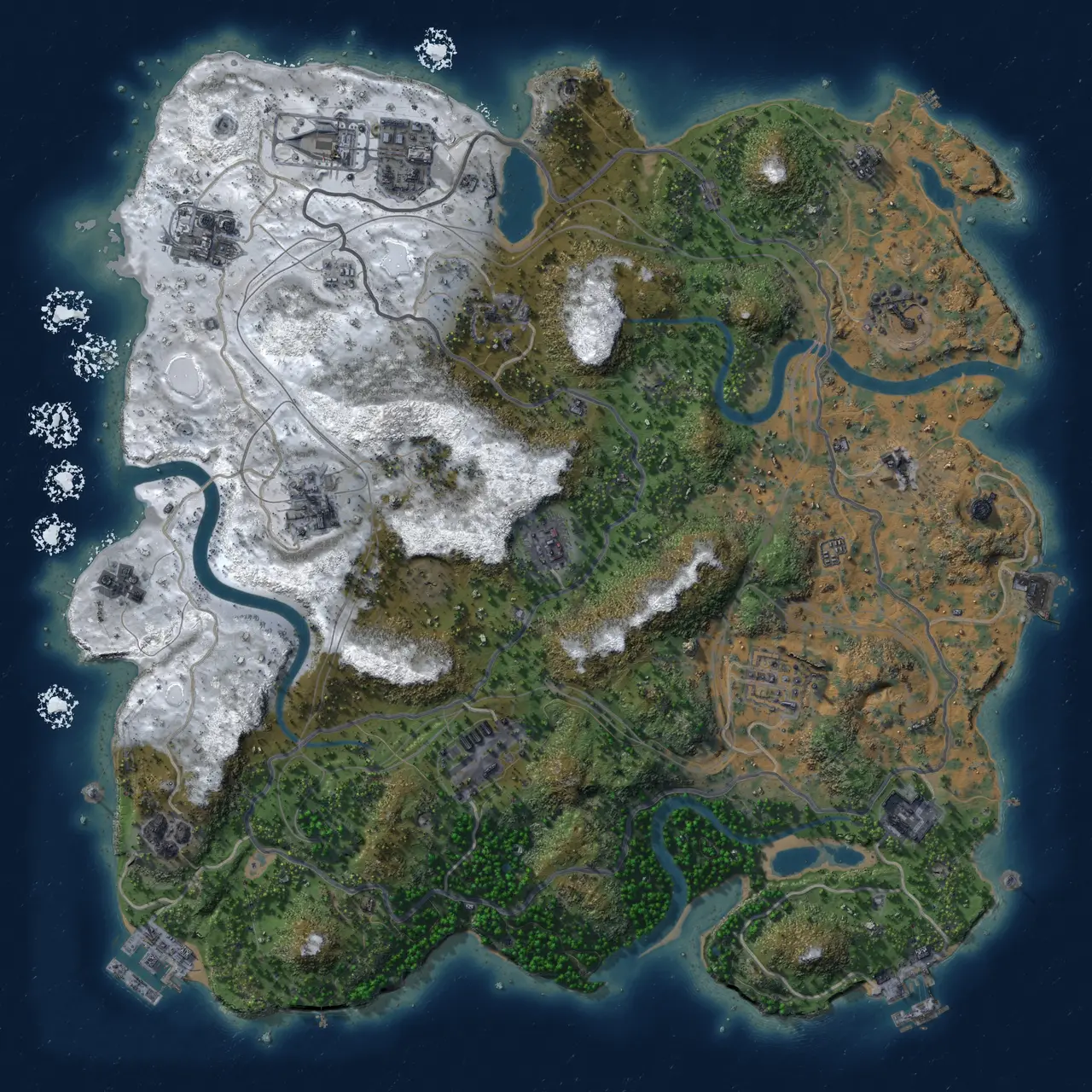 Rust Map: Custom Map