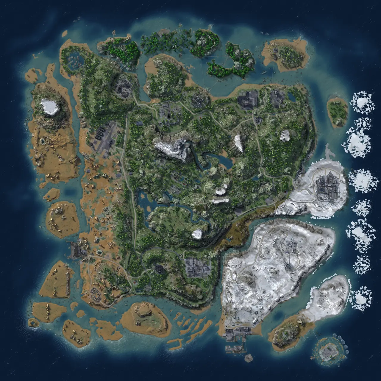 Rust Map: Custom Map