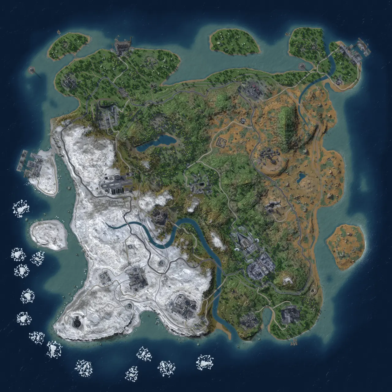Rust Map: Custom Map