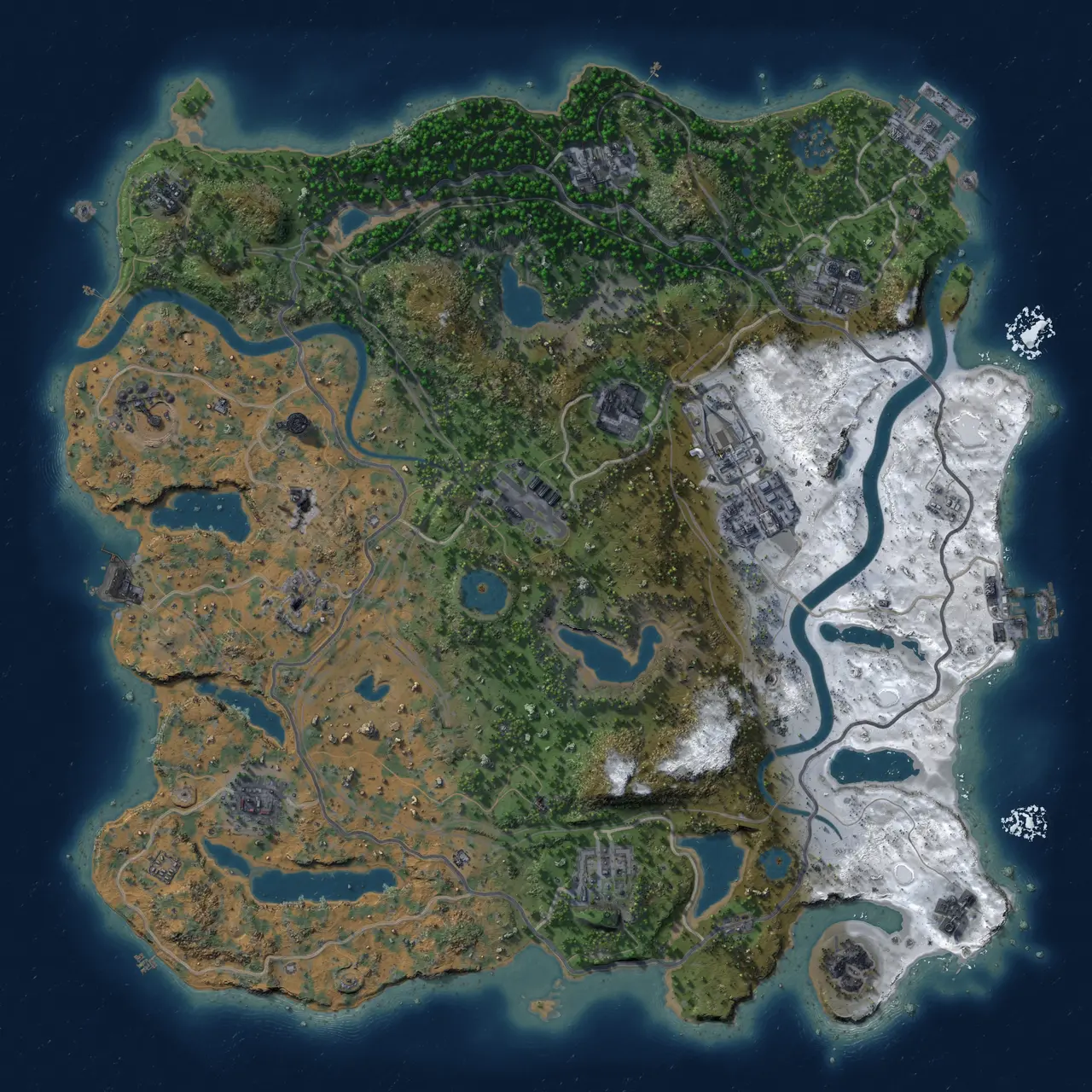 Rust Map: Custom Map