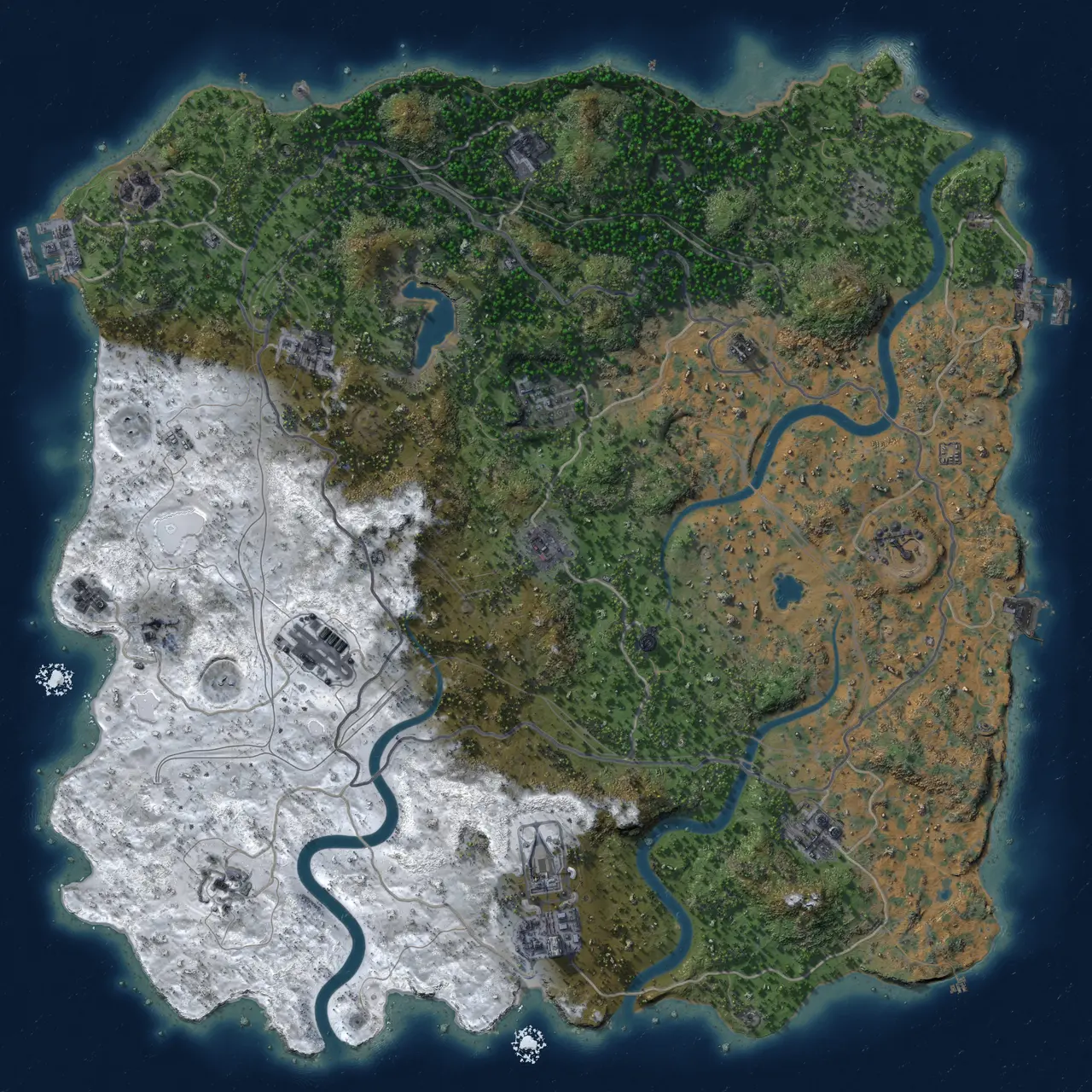 Rust Map: Custom Map