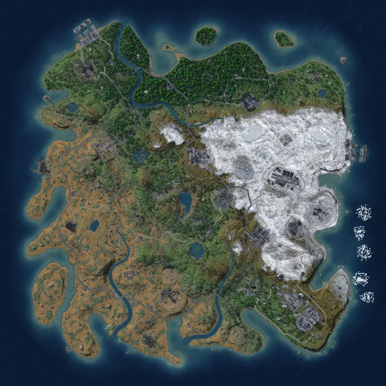 Rust Map: Custom Map