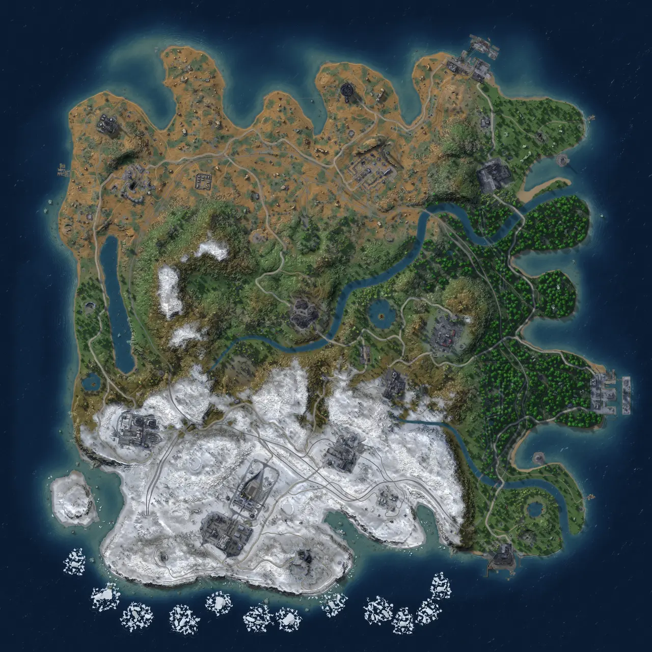 Rust Map: Custom Map