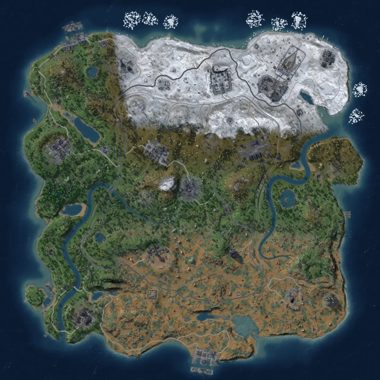 Rust Map: Custom Map