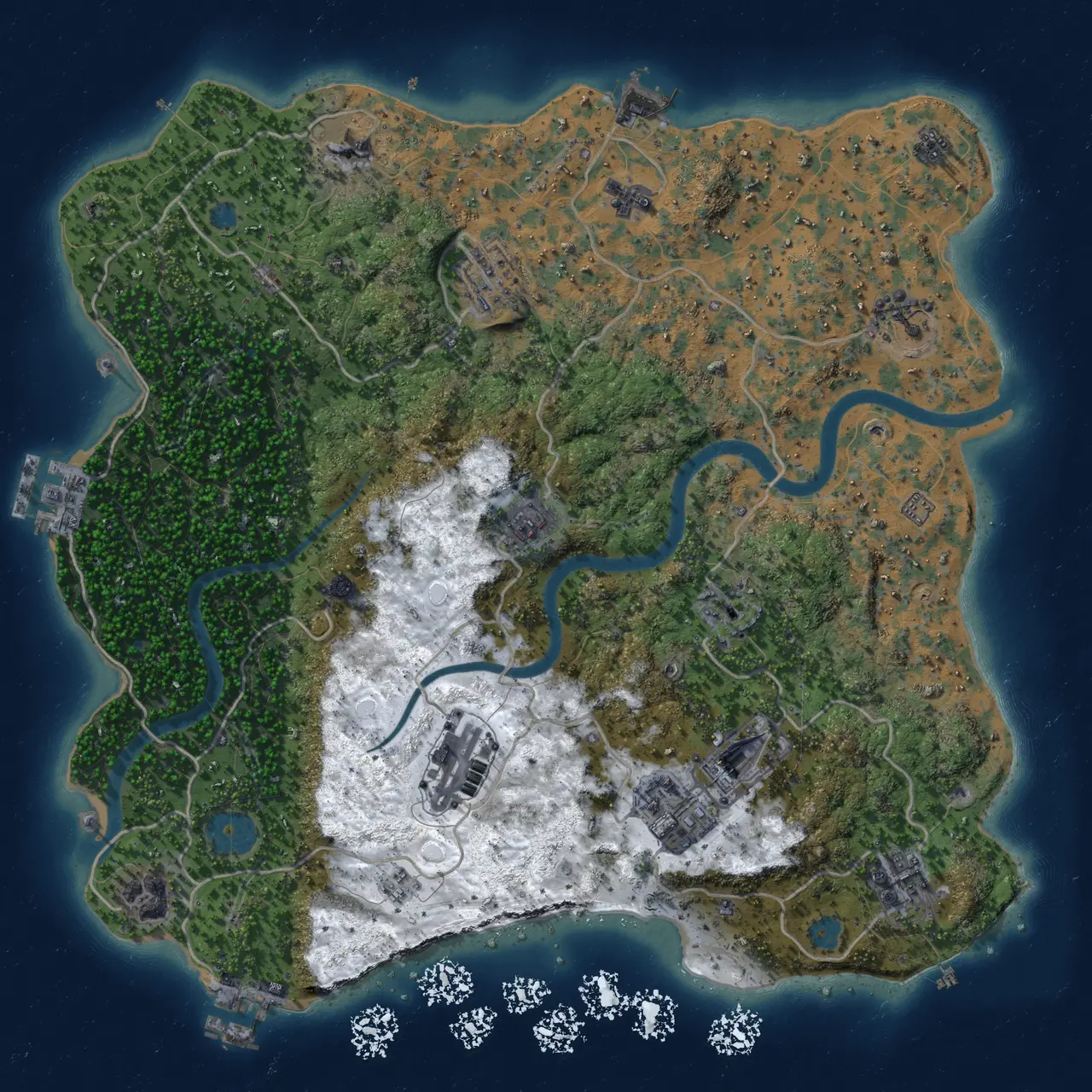 Rust Map: Custom Map
