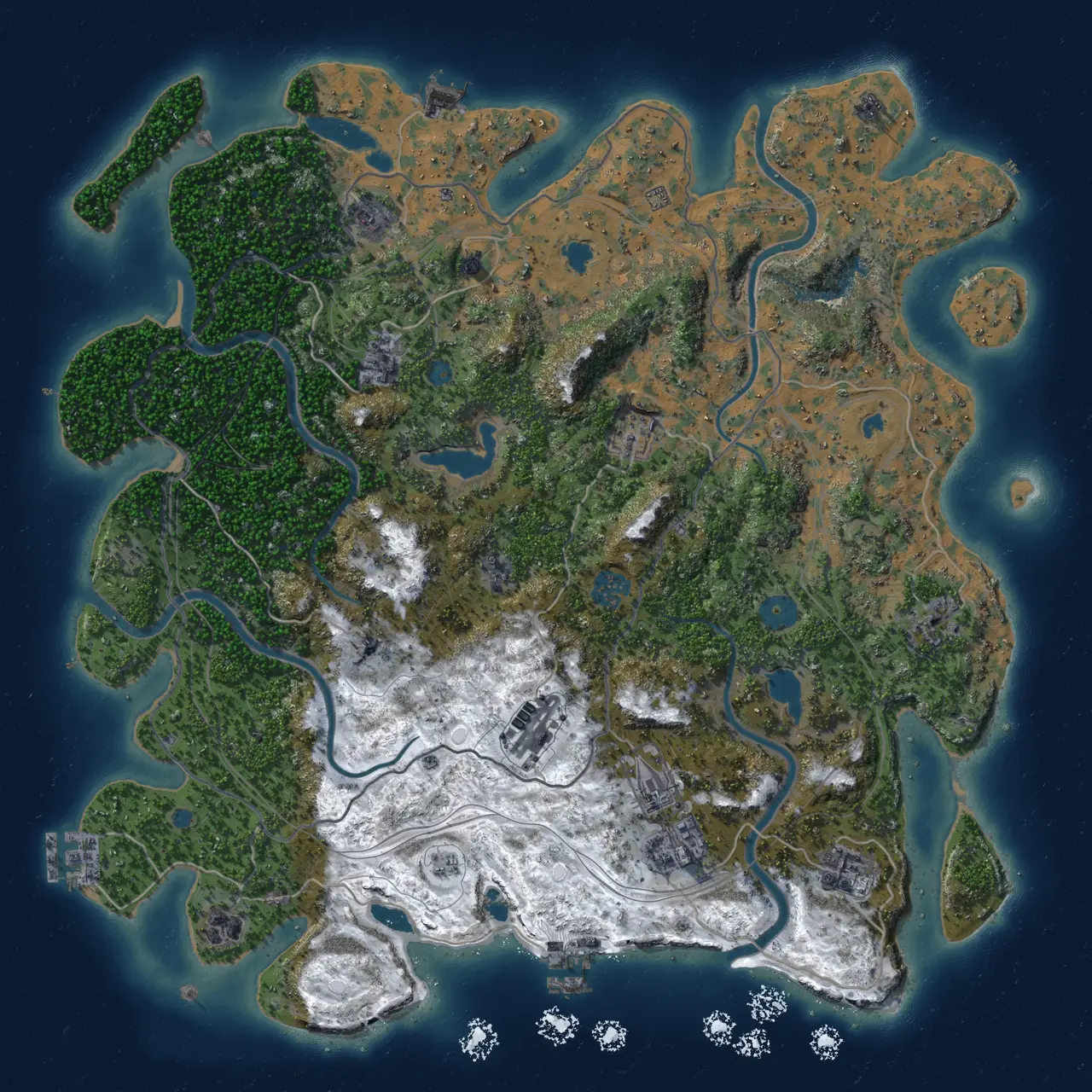 Rust Map: Custom Map