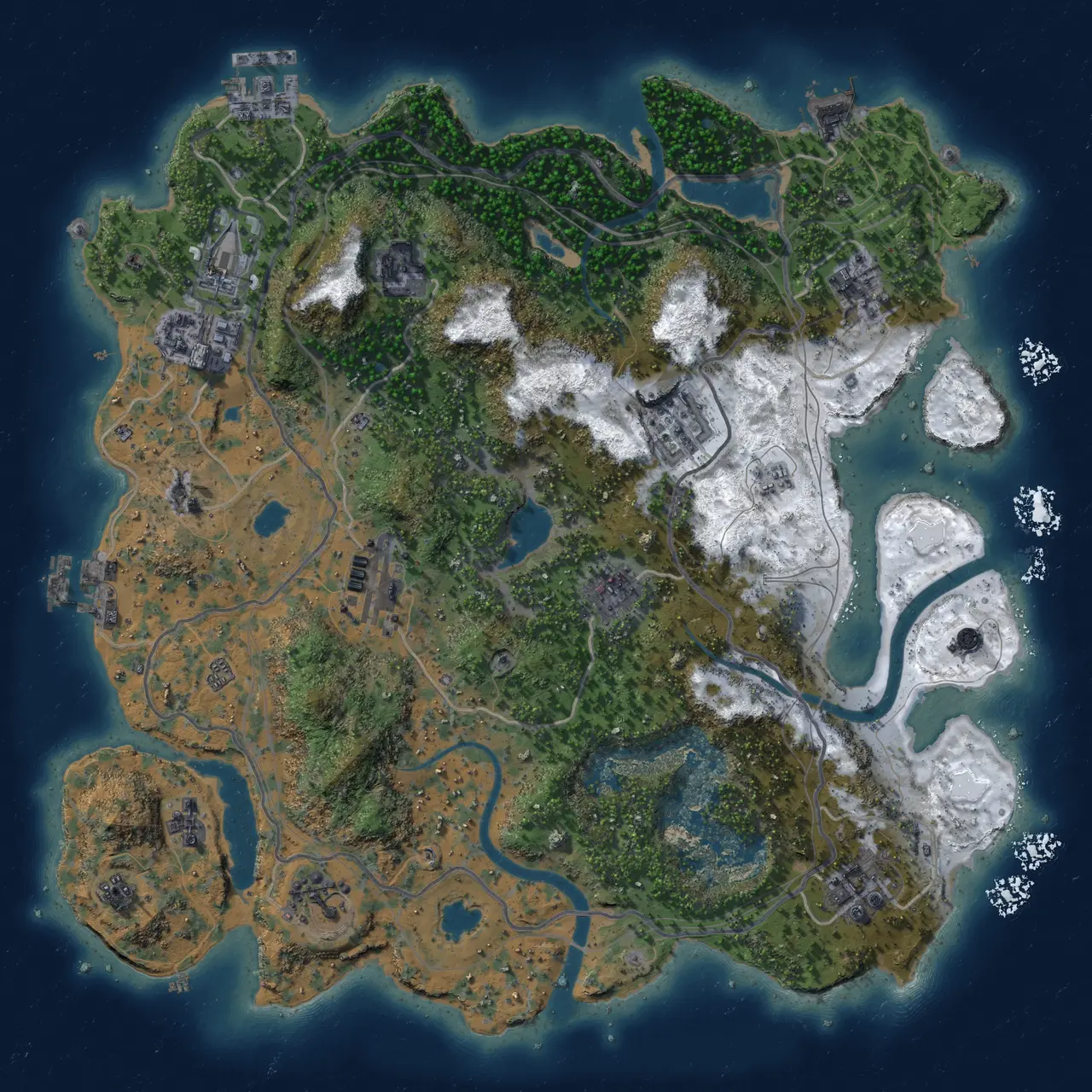 Rust Map: Custom Map
