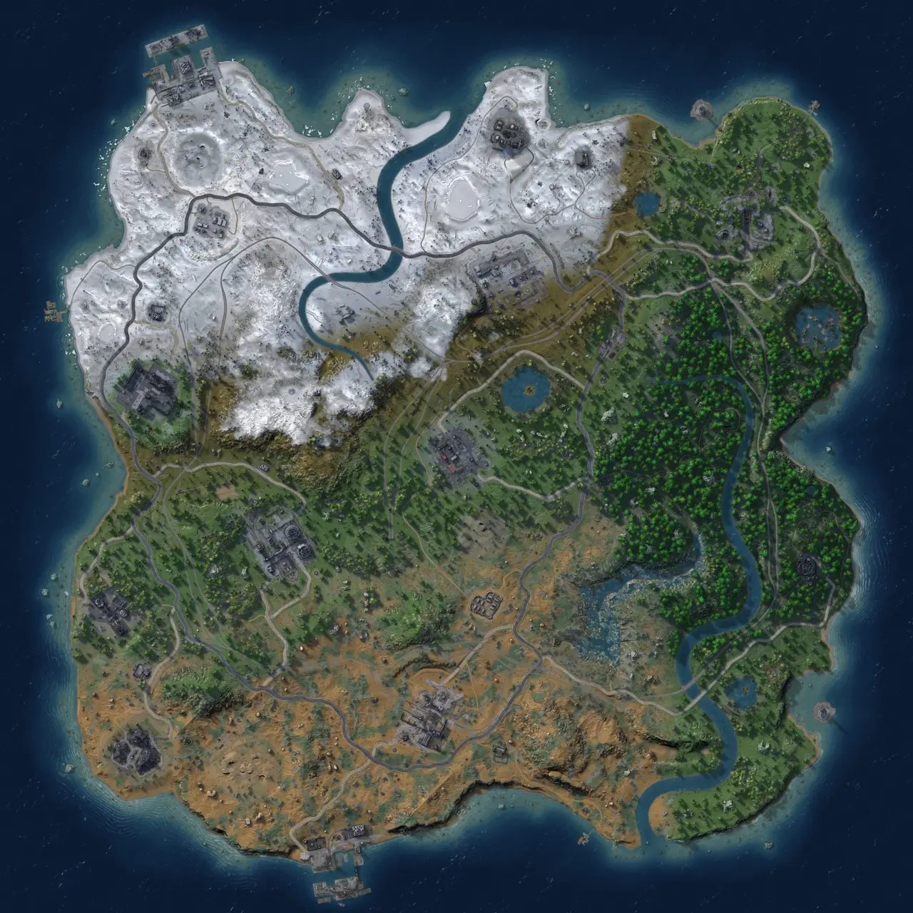 Rust Map: Custom Map