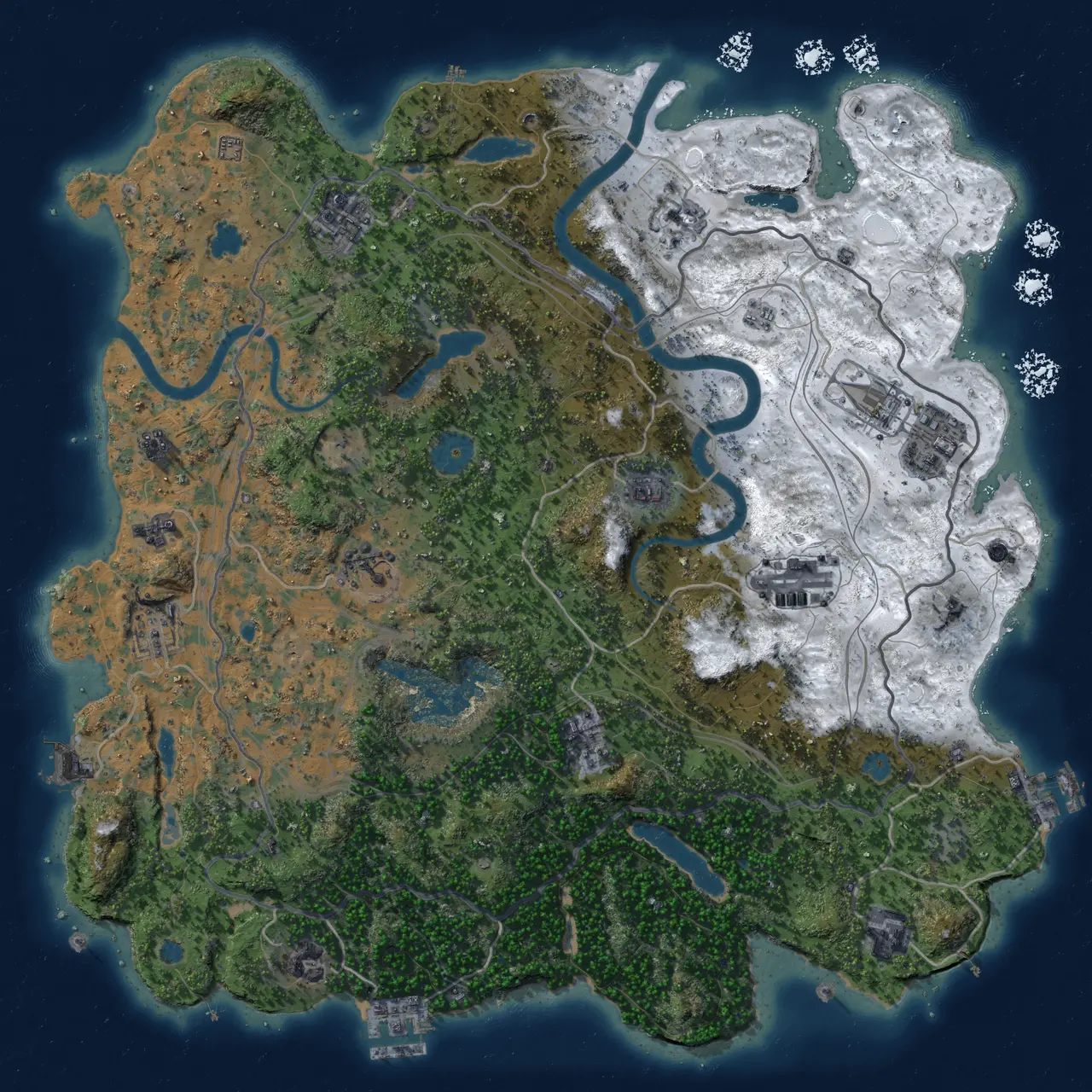 Rust Map: Custom Map