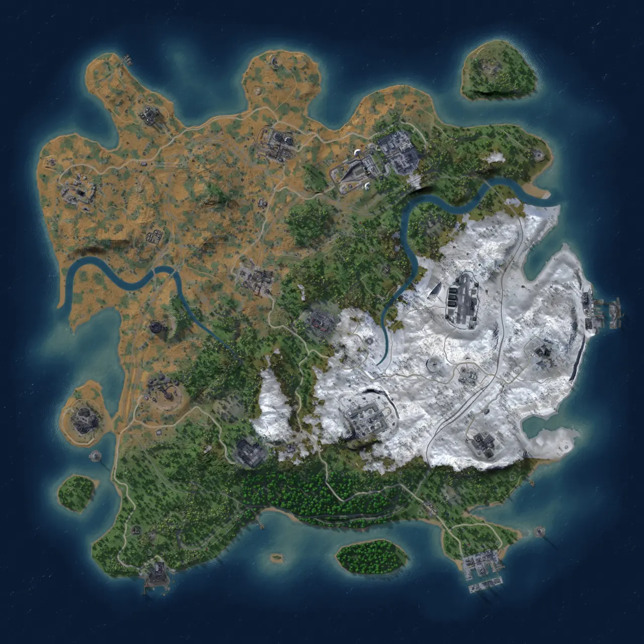 Rust Map: Custom Map