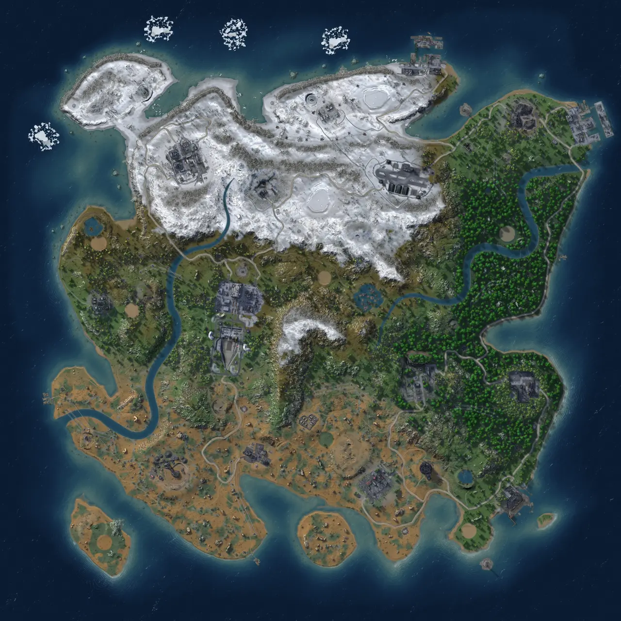 Rust Map: Custom Map
