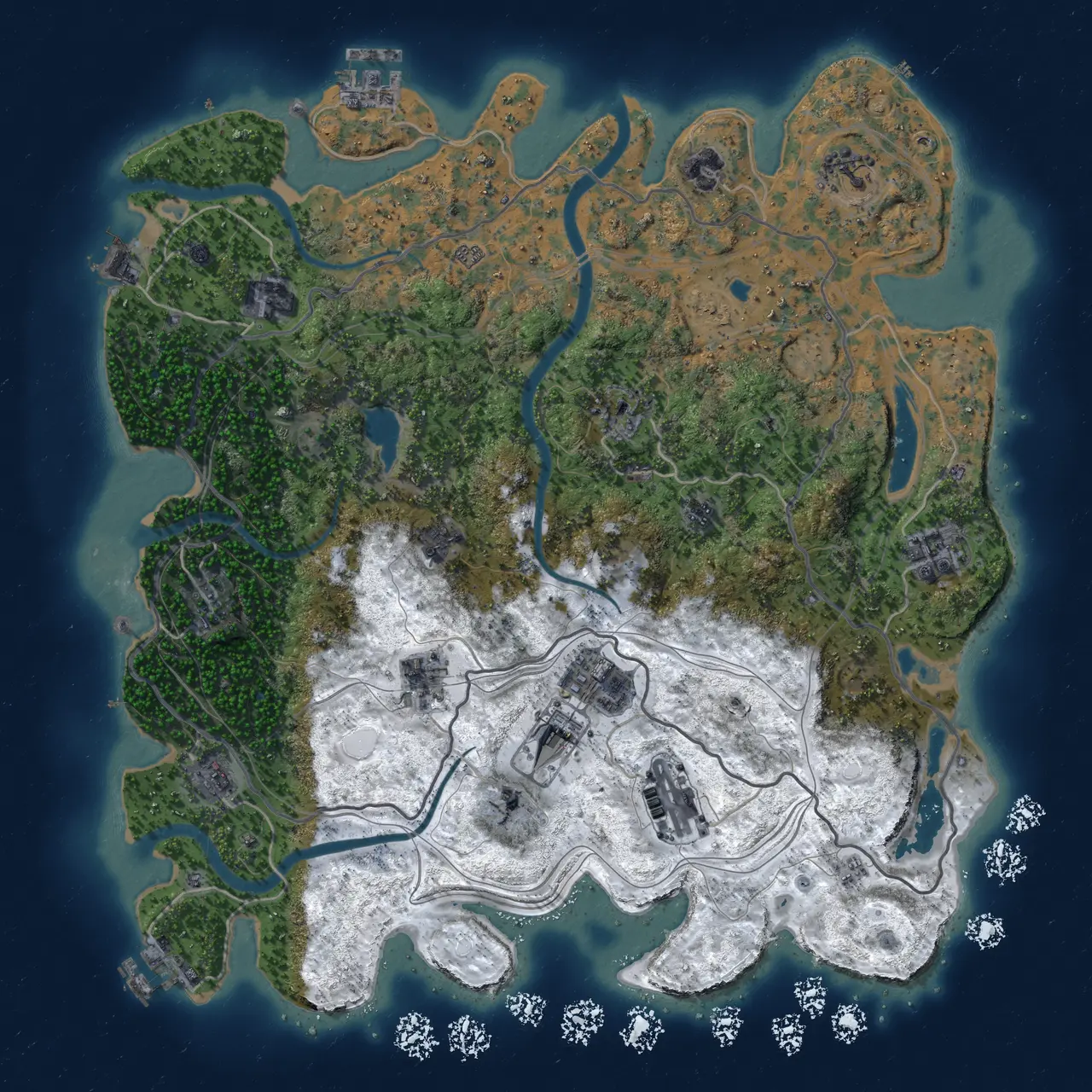 Rust Map: Custom Map