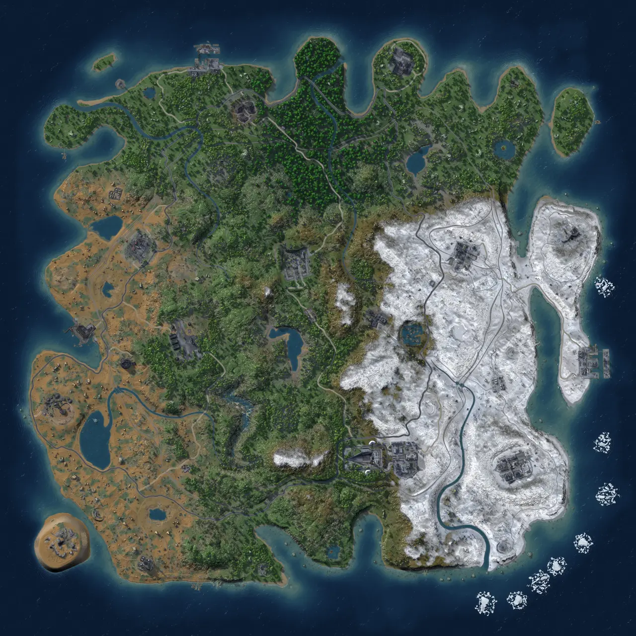 Rust Map: Custom Map