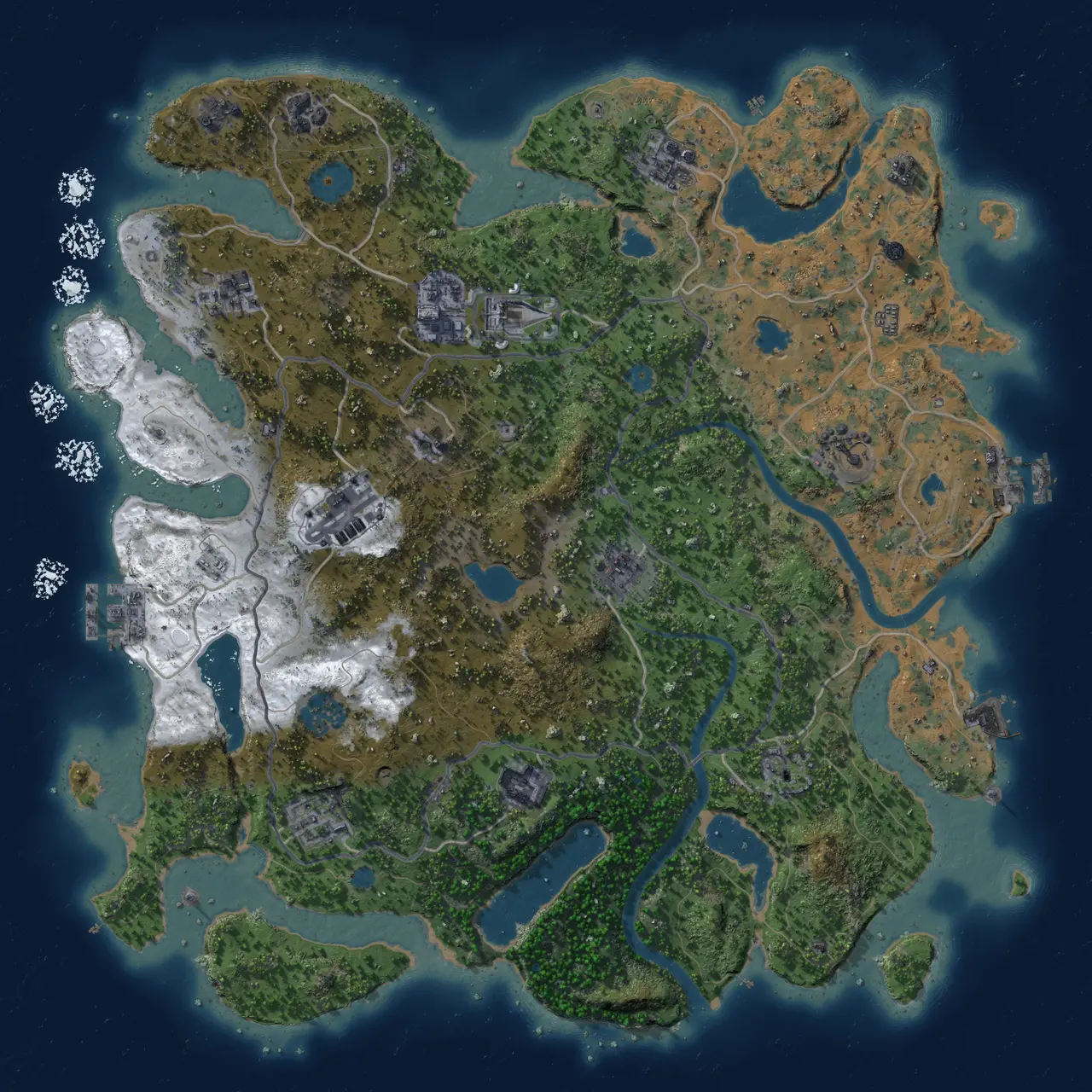 Rust Map: Custom Map