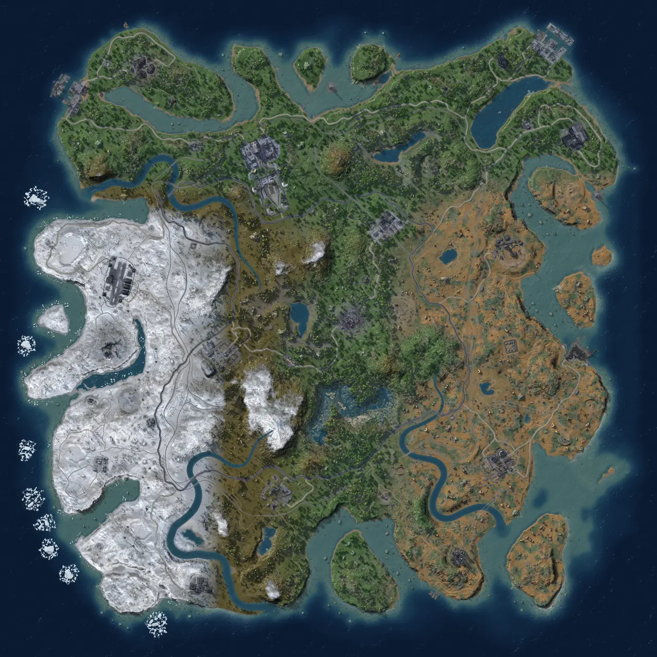Rust Map: Custom Map