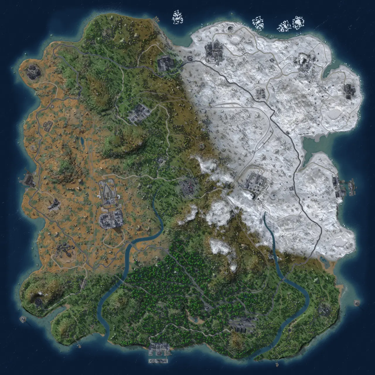 Rust Map: Custom Map