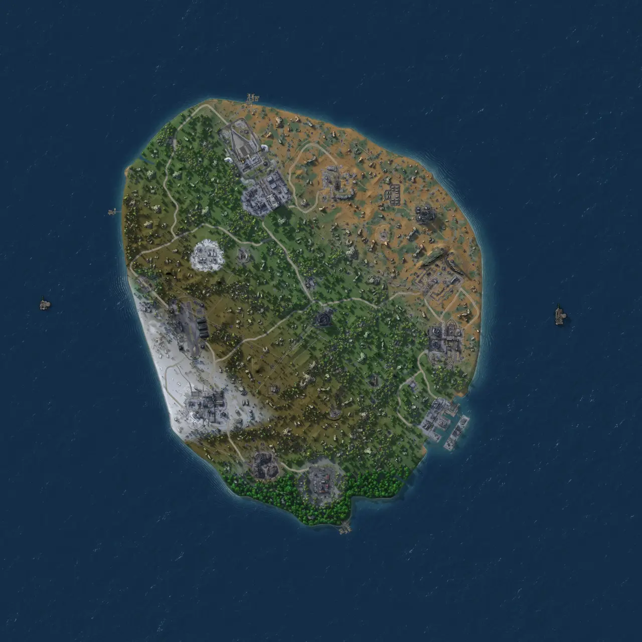 Rust Map: Custom Map