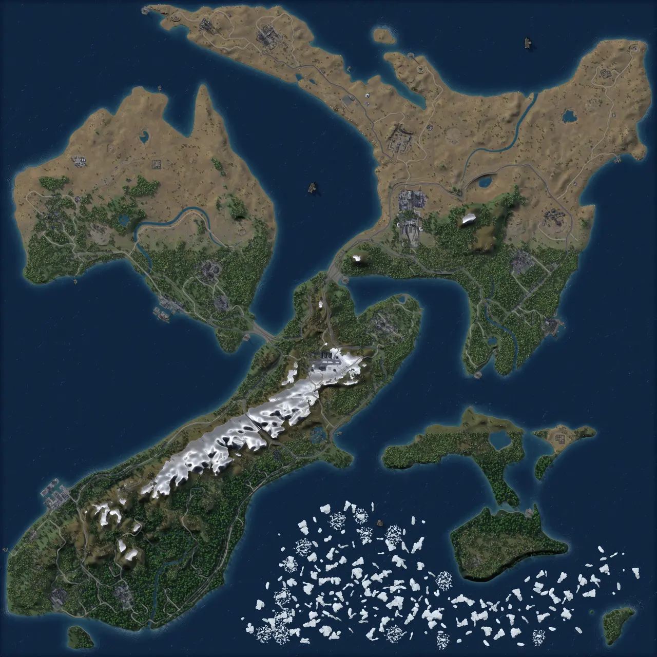Rust Map: Custom Map