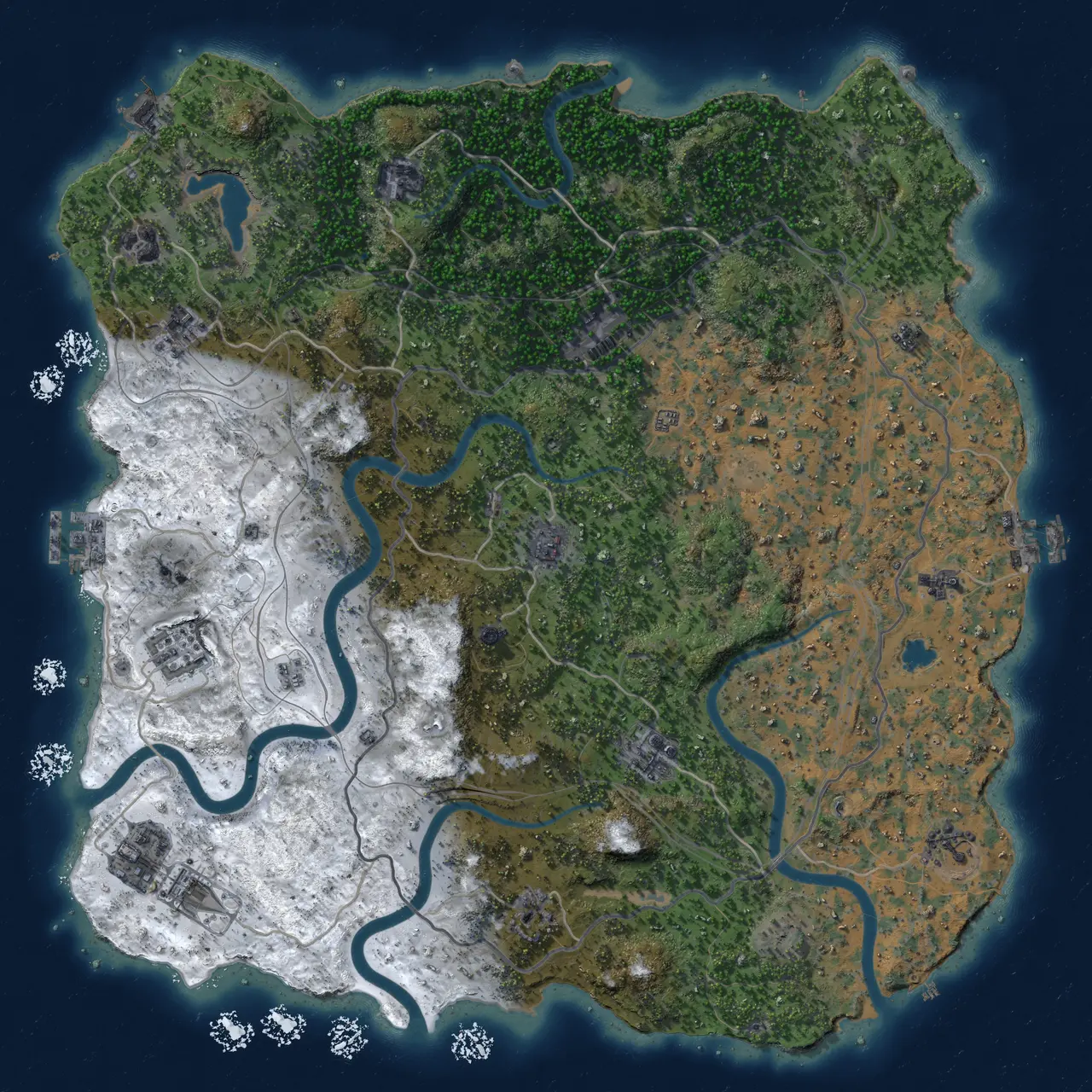 Rust Map: Custom Map