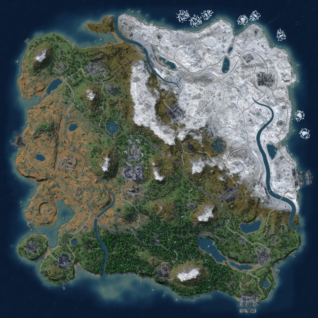 Rust Map: Custom Map
