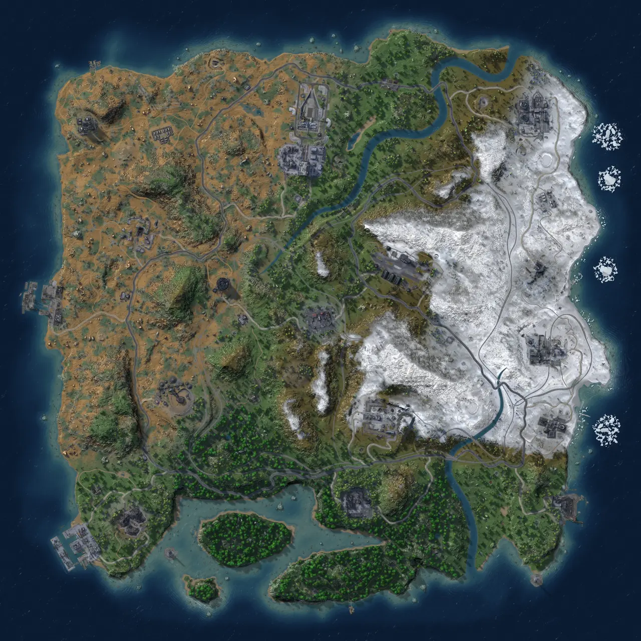 Rust Map: Custom Map