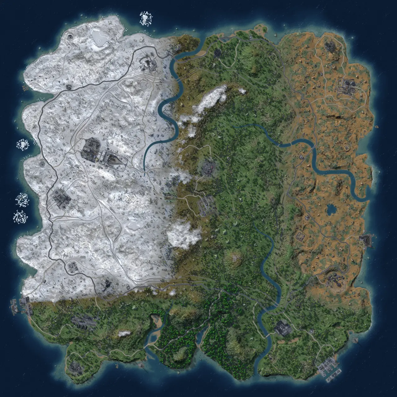 Rust Map: Custom Map