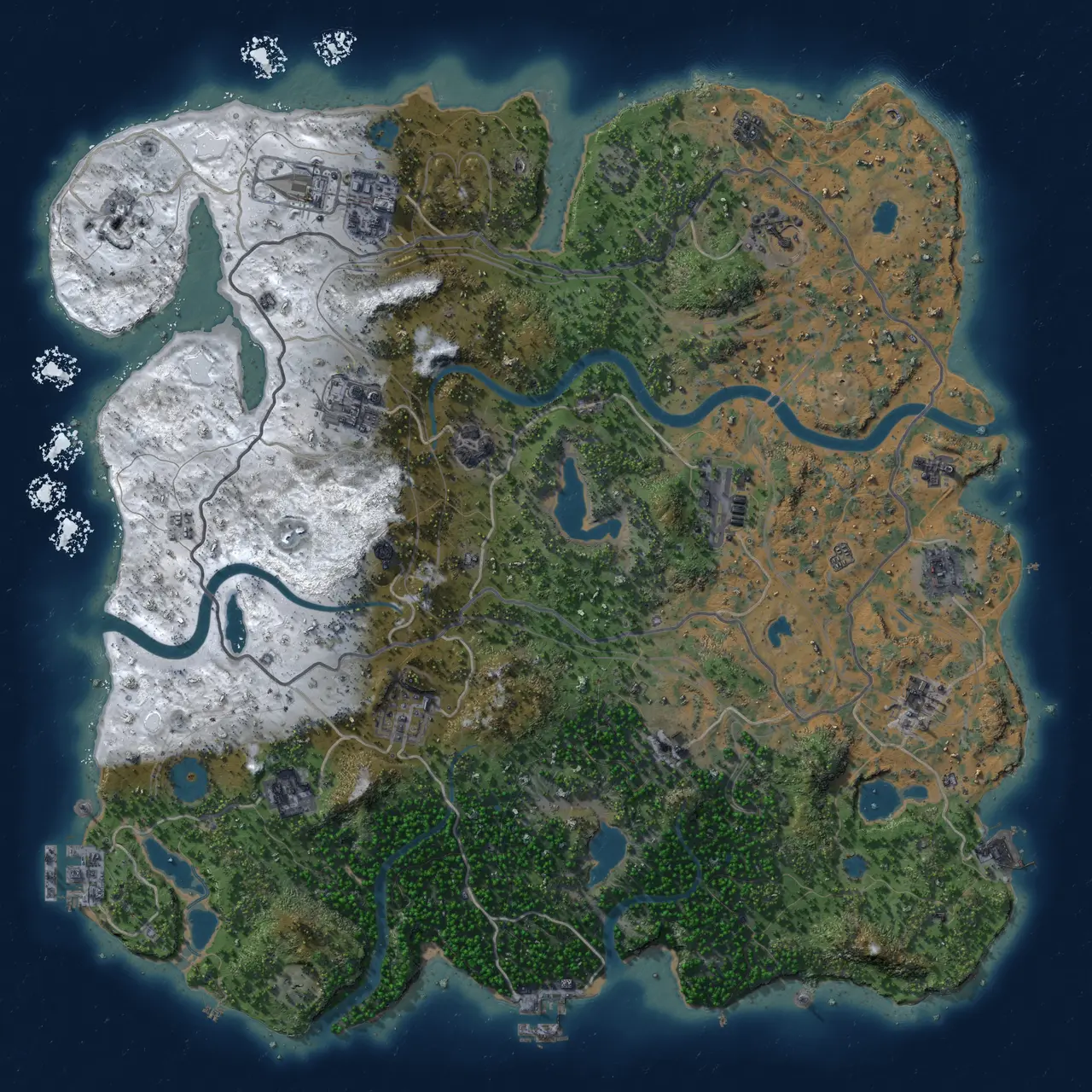 Rust Map: Custom Map