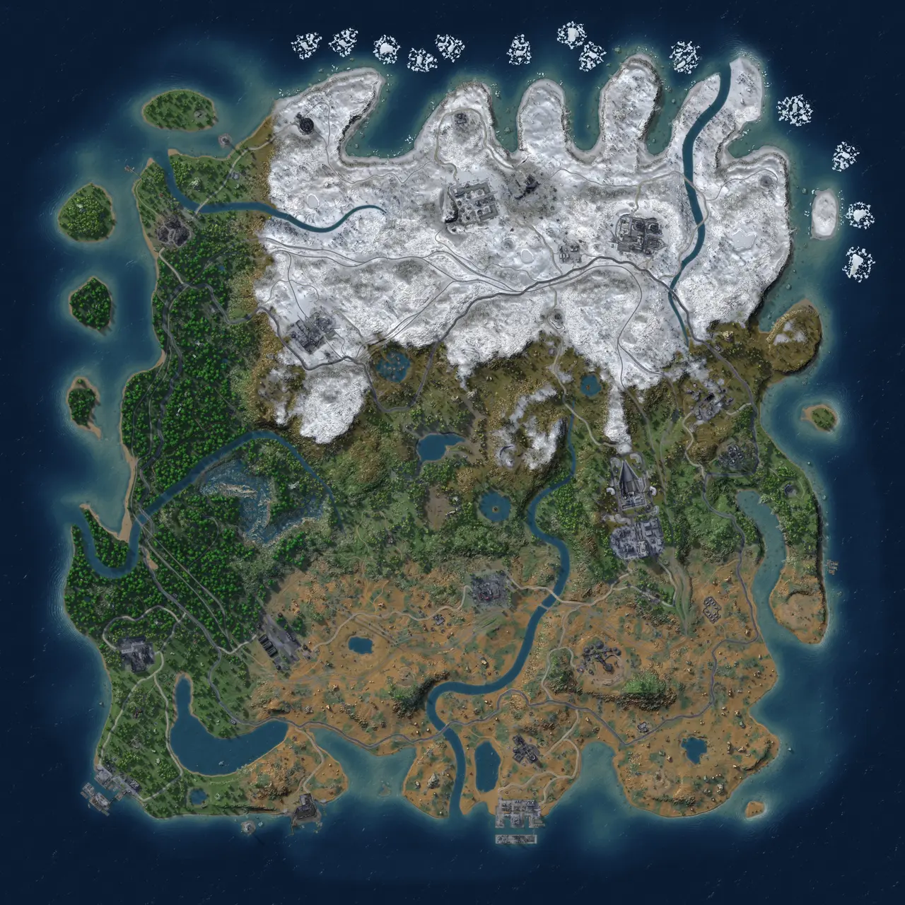 Rust Map: Custom Map