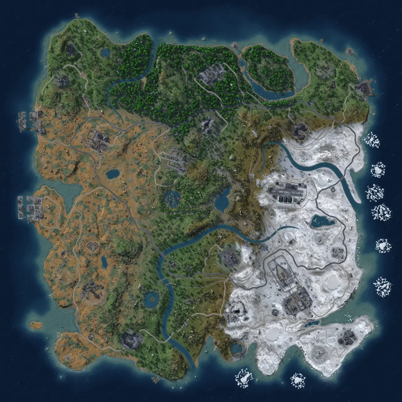 Rust Map: Custom Map