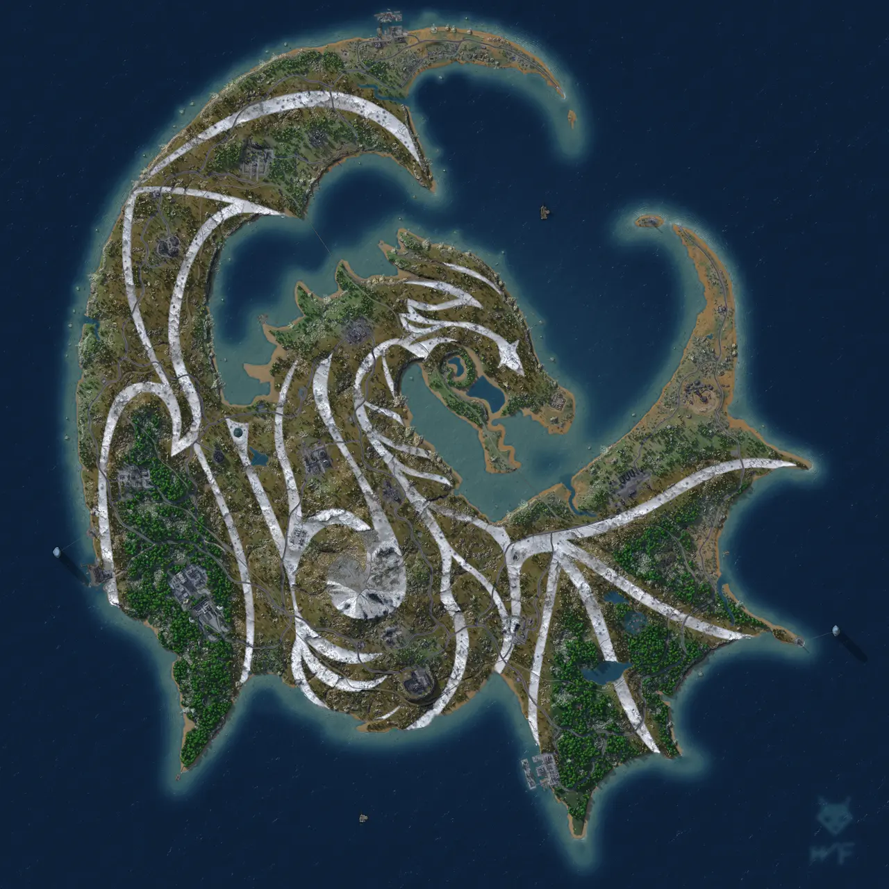 Rust Map: Custom Map